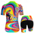 baratos Conjuntos de Roupa de Mulher-Mulheres Camisa de ciclismo com shorts Manga Curta Ciclismo de Montanha Ciclismo de Estrada Verão Violeta Rosa claro Azul Gráfico Moto Tapete 3D Secagem Rápida Bolso Traseiro Pavio Humido Respirável
