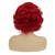 cheap Costume Wigs-Short Curly Red Wigs for Women Synthetic Natural Wavy Red Costume Cosplay Party Wig with Wig Cap Carnival Wigs