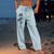 ieftine pantaloni de in-Bărbați Șic Stradă Hawaiană Designer Copac de cocos Imprimeu Grafic Pantaloni Pantaloni de vară Pantaloni de plajă Ștampilare la cald Cordon Talie elastică Imprimare 3D Talie medie Casual Zilnic