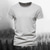 billiga Casual T-shirts för män-Herr T-shirt T-tröja Slät Rund hals Gata Semester Kort ärm Kläder Mode Designer Grundläggande