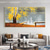 cheap Floral/Botanical Paintings-Handmade Oil Painting Canvas Wall Art Decor Original Golden tree texture trees in full  for Home Decor With Stretched FrameWithout Inner Frame Painting