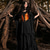 cheap Dresses-Retro Vintage Rococo Punk &amp; Gothic Dress Regency Inspired Dress Bell Sleeve Puff Sleeve Viking Elven Women&#039;s Celtic Pirate Fantasy Halloween Carnival Masquerade Casual Daily LARP Adults&#039; Dress All