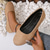 economico Ballerine da donna-ballerine nere pieghevoli da donna – scarpe da viaggio leggere e comode con suola flessibile