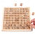 cheap Building Toys-Wooden 9*9 Multiplication Table Building Blocks Children&#039;S Wooden Early Education Educational Learning Toys Teaching Aids 99 Operation Table Back to School
