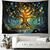 cheap Tree of Life Tapestry-Boho Hanging Tapestry Wall Art Tree of Life Large Tapestry Mural Decor Photograph Backdrop Blanket Curtain Home Bedroom Living Room Decoration