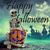 cheap Hallowen Prop Lighting-Halloween Skull Pumpkin Skeleton Resin Ornament with Spooky Lights Ghost Decoration Ghost Festival Creative Gift