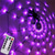 billige Halloween innendørs-halloween spider web lys 60 led med svart edderkopp vanntette lilla nett lys usb drevet fjernkontroll 8 moduser spindelvev for fest hage dekorasjon belysning