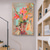 cheap Abstract Paintings-Handmade Oil Painting Canvas Wall Art Decor Original Textured Floral Painting for Home Decor With Stretched Frame/Without Inner Frame Painting