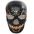 economico Maschera di Halloween &amp; Accessori-maschera da teschio spaventoso di Halloween - maschera da teschio realistica a metà faccia con mascella mobile, rete traspirante, spalline regolabili - perfetta per cosplay, Halloween, feste in maschera