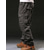 preiswerte Cargohosen-Herren Cargohose Cargohosen Cargohose Wanderhose Tasche Glatt Komfort Atmungsaktiv Outdoor Täglich Ausgehen Modisch Brautkleider schlicht Armee-Gelb Schwarz Mikro-elastisch