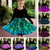 economico Abito 3D Shining Vision-ragazze' 3D Pop art Vestito Manica lunga Stampa 3D Estate Autunno Da mare Sportivo Giornaliero stile sveglio Informale Bellissimo Bambino 3-12 anni Abito casual Abito linea A Sopra il ginocchio