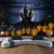 cheap Halloween Wall Tapestries-Halloween Decorations Tapestry Jack O Lantern Pumpkin Decor Wall Art Large Hanging Tapestry Mural Photograph Backdrop Blanket Curtain Home Bedroom Living Room Bats Haunted House Graveyard
