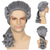 cheap Costume Wigs-Colonial Wig Powdered Wig Men Blonde Wig Historical Carnival Costume Wig 18Th Century Peruke Wig