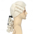 cheap Costume Wigs-Colonial Wig Powdered Wig Men Blonde Wig Historical Carnival Costume Wig 18Th Century Peruke Wig