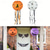 billiga Halloween Inomhus-läskig halloweenpumpalykta med morrhårpapper perfekt för arrangemang av spökfestivalstämning och heminredning