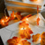 billige Soldrevet-1m 2m 3M Lysslynger 10/20/30/50 LED Varm hvit Kunstige plantelys Halloween Vanntett Ferie 5 V