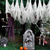 preiswerte Halloween Außen Dekor-Halloween-Gaze, gruseliges Tuch, schwarzes Netz, Spinnennetz-Dekoration, Halloween-Horror-Hausparty-Dekoration