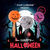 billiga Halloween Inomhus-läskig halloweenpumpalykta med morrhårpapper perfekt för arrangemang av spökfestivalstämning och heminredning