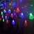 זול הלואין בחוץ-קישוטי ליל כל הקדושים 3.5 מ' 96 led led LED וילון נטיף אורות מחרוזת, פנס דלעת רפאים תלת מימד למסיבה ביתית אורות חג אורות eu us au uk plug