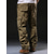 preiswerte Cargohosen-Herren Cargohose Cargohosen Cargohose Wanderhose Tasche Glatt Komfort Atmungsaktiv Outdoor Täglich Ausgehen Modisch Brautkleider schlicht Armee-Gelb Schwarz Mikro-elastisch