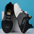 cheap Men&#039;s Sneakers-Men&#039;s Black and Gray Athletic Sneakers with Gold Accents, Lightweight Running Shoes for Training and Casual Wear