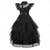 cheap Girls' Costumes-Gothic Horror Dark Academia Dress Masquerade Cosplay for Girls' Kid's Carnival Masquerade
