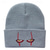 cheap Halloween 2024-Pennywise Scary Eyes Horror Clown Eyes Knitted Hat Warm Pullover Hip-Hop Hat Woolen Hat Halloween Dress Up