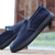 preiswerte Slipper Schuhe-Herren Loafer &amp; Slip On Freizeitschuhe für Herren Slip-on-Sneakers Komfort Schuhe Brautkleider schlicht Täglich Leinwand Atmungsaktiv Komfortabel Rutschfest Halbschuhe Schwarz Blau Frühling Herbst