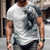Χαμηλού Κόστους Ανδρικό Γραφικό T-shirt-Ζώο Λύκος Υψηλής Ποιότητας Καθημερινό Ανδρικά 3D εκτύπωση Μπλουζάκι Γραφικά μπλουζάκια ΕΞΩΤΕΡΙΚΟΥ ΧΩΡΟΥ Καθημερινά Διακοπές Κοντομάνικη μπλούζα Θαλασσί Καφέ Σκούρο μπλε Κοντομάνικο