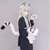 baratos Acessórios de penteados-Bonito de pelúcia besta orelha headwear luvas de dedo aberto besta cauda cosplay prop acessórios acessórios para o cabelo conjunto cauda gato