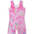 cheap Kids&#039; Dancewear-Kids&#039; Dancewear Gymnastics Leotard / Onesie Printing Splicing Girls&#039; Performance Training Sleeveless High Polyester
