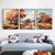 cheap Landscape Paintings-Oil Painting Of Autumn Scene On Canvas Handmade Fall Artwork Improvisation Of Nature Handpainted Fall Landscape Abstract Modern Rolled Canvas (No Frame)