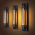 cheap Wall Sconces-Industrial Wall Lights Metal Pipe Wall Light Retro Water Pipes Steampunk Design Flute Art for Living Room Bedroom Restaurant Attic Bar Cafe 110-240V