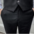 economico Suits-abito da sposa da uomo nero bianco avorio tinta unita 3 pezzi su misura monopetto a un bottone 2024