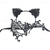 cheap Halloween Mask &amp; Props-Lace Masquerade Mask for Women, Black Masquerade Mask for Women Cat Mask Cat Ear Headband with Heart Chokerl