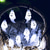 halpa Halloween valot-halloween aurinkomerkkijono valot ulkona vedenpitävä lepakko haamu hämähäkki kallo käsivalo 6,5m 30 leds 8 tilaa halloween patio piha puutarha parveke aita halloween ulkobileet sisäkoristelu