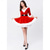 cheap Adult Christmas Costumes-Santa Suit Santa Claus Mrs.Claus Cosplay Costume Outfits Christmas Dress Santa Clothes Women&#039;s Christmas Carnival Masquerade Cosplay Costume Christmas Adults&#039; Christmas Dress Belt