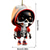 billiga Halloweenhängande och bordsdekorationer-halloween skeletthänge, bilbackspegelprydnad, akryl bilupphängning inredningshänge