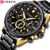 cheap Quartz Watches-CURREN Man WristWatch Waterproof Chronograph Date Men Watch Military Top Brand Luxury Stainless Steel Sport Male Clock Gift 8399