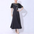 cheap Ballroom Dancewear-Ballroom Dance Dress Pure Color Splicing Women&#039;s Performance Party Short Sleeve Mesh Spandex Milk Fiber
