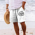 baratos Shorts de praia-Homens Calção Shorts de verão Shorts de praia Com Cordão Cintura elástica Impressão 3D Gráfico Letra Respirável Macio Curto Casual Diário Feriado Roupa de rua Havaiana Branco Azul Micro-Elástica
