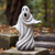 cheap Halloween Hanging &amp; Tabletop Decorations-Halloween Ghost Sculpture,Outdoor Statue, Resin Ghost Decor for Yard, Lawn, Porch, Desktop Decoration, Spooky Halloween Tabletop Decor, Garden Crafts 15cm
