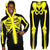 billige joggedresser-Halloween Skjelett og hodeskalle Drakter Hattetrøje Joggedress Animé 3D Graphic Til Par Herre Dame Voksne Halloween Karneval Maskerade 3D-utskrift Fritid / hverdag
