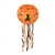 billiga Halloween Inomhus-läskig halloweenpumpalykta med morrhårpapper perfekt för arrangemang av spökfestivalstämning och heminredning