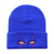 cheap Halloween 2024-Pennywise Scary Eyes Horror Clown Eyes Knitted Hat Warm Pullover Hip-Hop Hat Woolen Hat Halloween Dress Up
