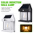 cheap Outdoor Wall Lights-Solar Wall Lanterns Outdoor With 3 Modes Wireless Dusk To Dawn Motion Sensor LED Sconce Lights IP65 Waterproof Exterior Front Porch Security Lamps Wall Mount Patio Fence Decorative