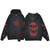 cheap Hoodies-Halloween Scream Skull Skeleton Hoodie Oversized Acid Washed Tee Print Front Pocket Graphic For Couple&#039;s Men&#039;s Women&#039;s Adults&#039; Masquerade Hot Stamping Casual Daily