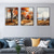 cheap Landscape Paintings-Oil Painting Of Autumn Scene On Canvas Handmade Fall Artwork Improvisation Of Nature Handpainted Fall Landscape Abstract Modern Rolled Canvas (No Frame)