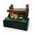 abordables Iluminación de Props de Halloween-halloween horror resina lámpara decorativa obra de arte decoración de escritorio halloween decorativo venganza joker mujer fantasma iluminador botón decorativo de la batería