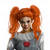 cheap Costume Wigs-IT Pennywise Wig for Women Halloween Cosplay Party Wigs